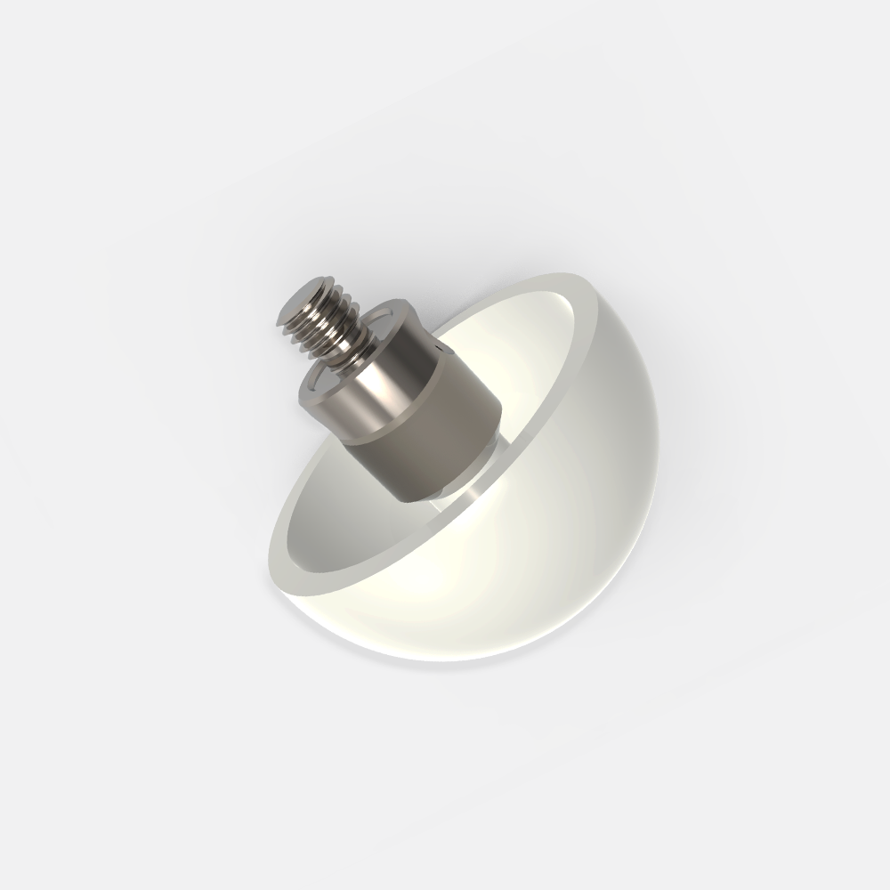 Félgömb alakú tapintó 